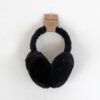 FAUX FUR EARMUFFS BLACK