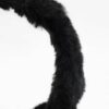 FAUX FUR EARMUFFS BLACK