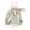 HAT GLOVE SET 2PK EGRET