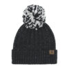 HAT GLOVE SET 2PK BLACK