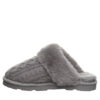 RUMIE CABLE KNIT CHARCOAL