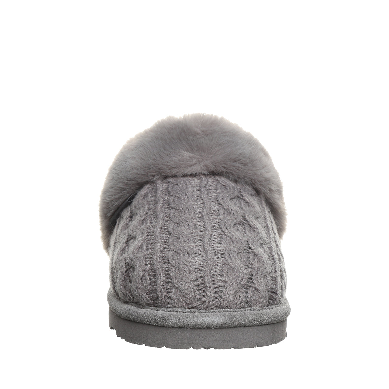 RUMIE CABLE KNIT CHARCOAL
