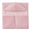 COZY HOODED THROW BLUSH