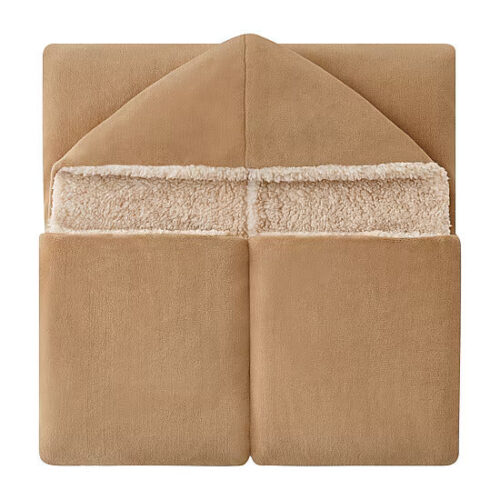 COZY HOODED THROW ICED COFFEE