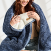 ASHFORD THROW DEEP SEA