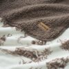 BADGER THROW WOODLAND TOILE
