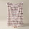 BADGER THROW FAIRISLE